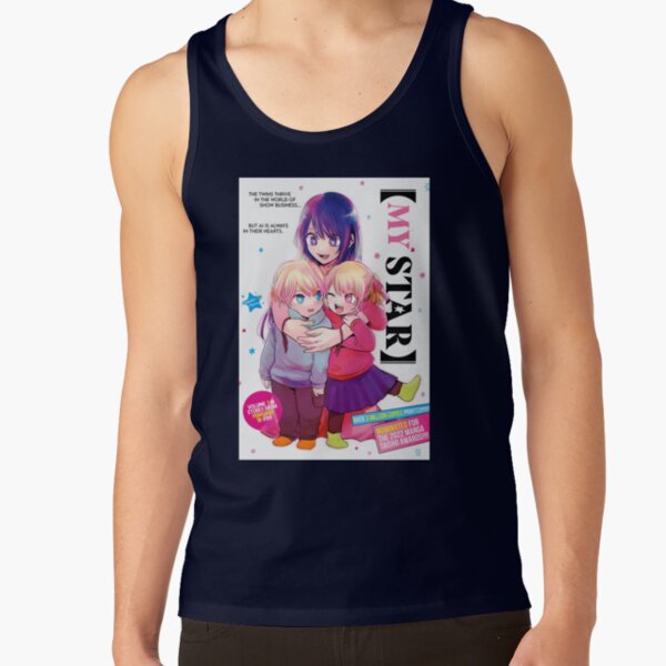 Oshi No Ko Anime Ai With Children Tank Top - Image 5