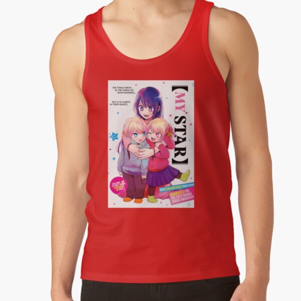 Oshi No Ko Anime Ai With Children Tank Top - Image 4