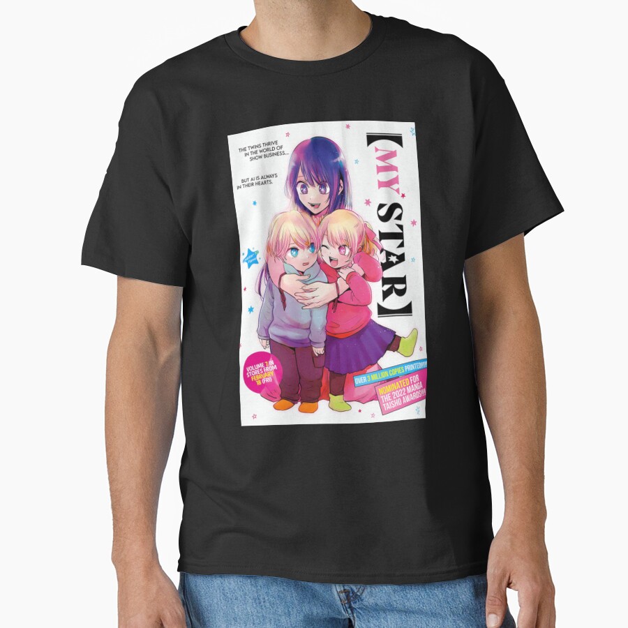 Oshi No Ko Anime Ai With Children T-shirt