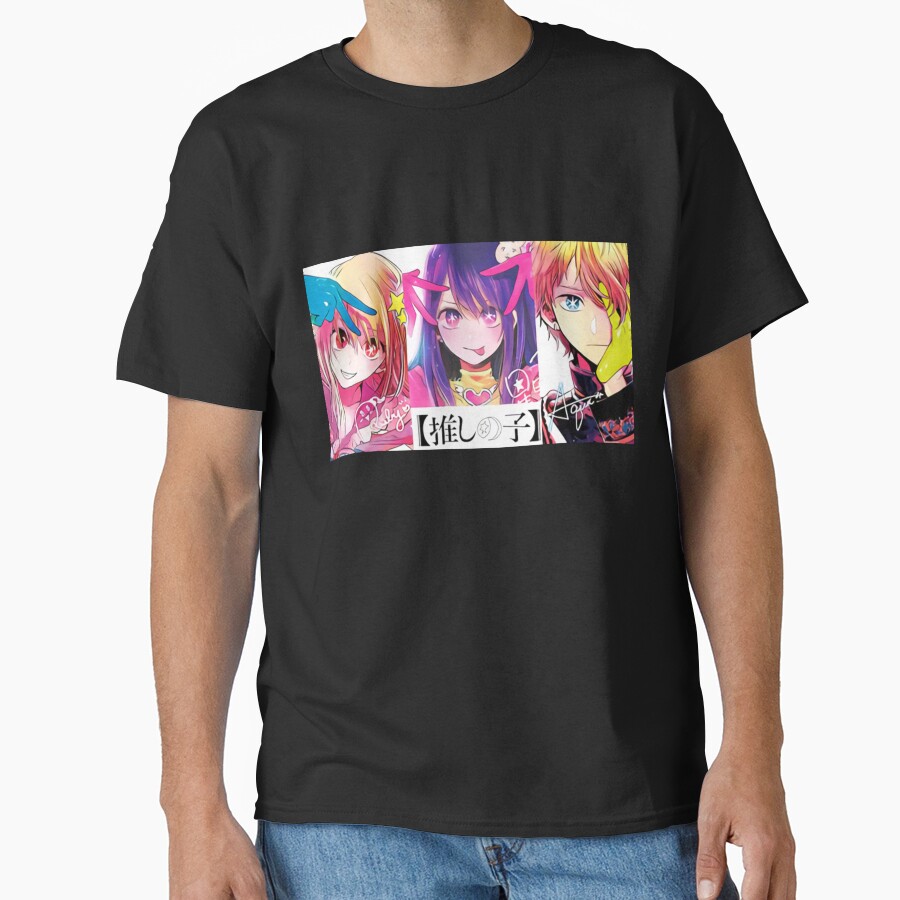 Oshi No Ko Ai Ruby Aquamarine Hoshino T-shirt - Image 2