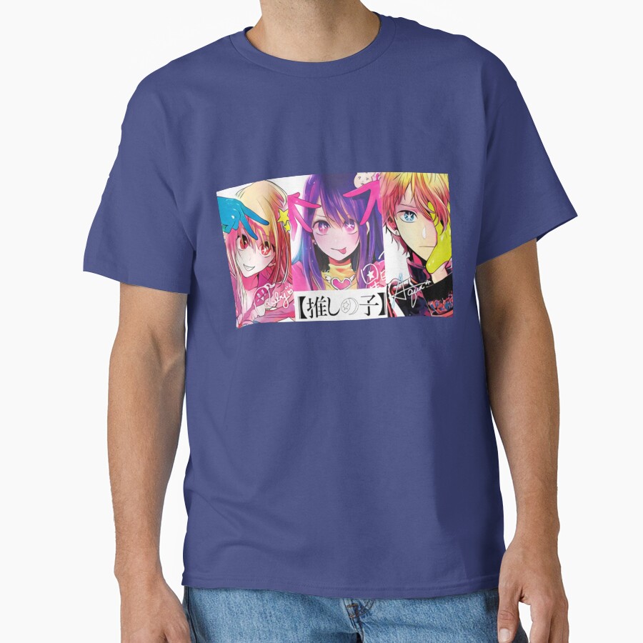Oshi No Ko Ai Ruby Aquamarine Hoshino T-shirt - Image 4