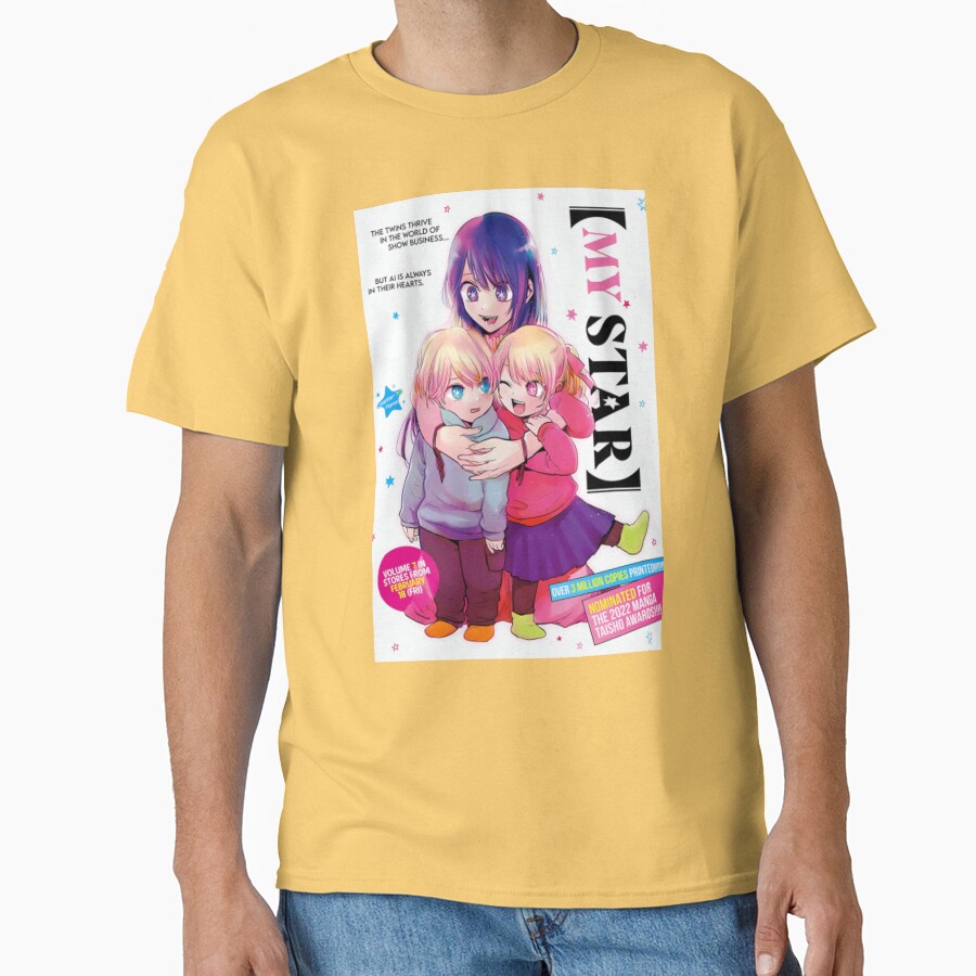Oshi No Ko Anime Ai With Children T-shirt - Image 6