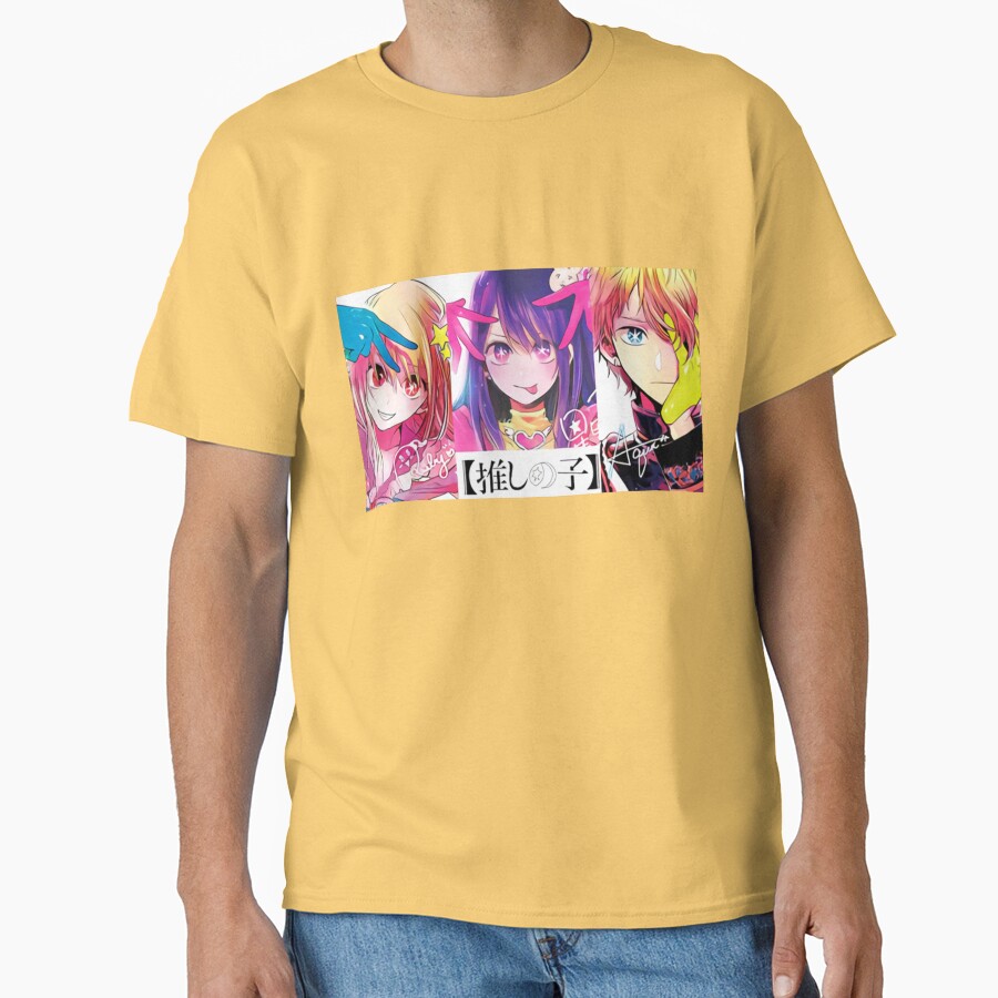 Oshi No Ko Ai Ruby Aquamarine Hoshino T-shirt - Image 6