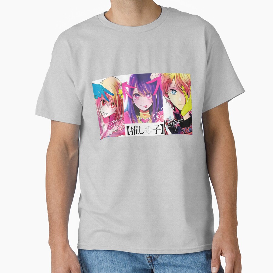 Oshi No Ko Ai Ruby Aquamarine Hoshino T-shirt - Image 3