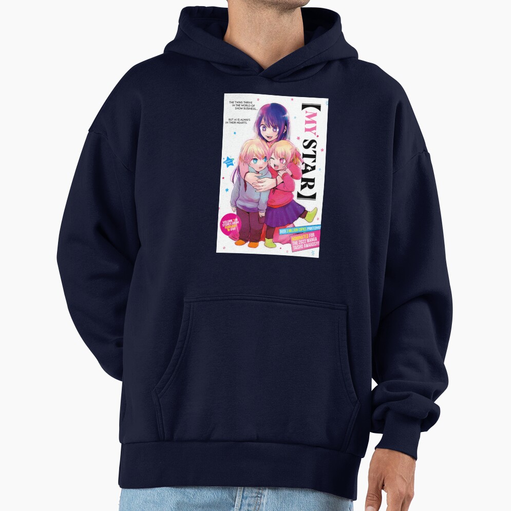 Oshi No Ko Anime Ai With Children Hoodie - Image 5
