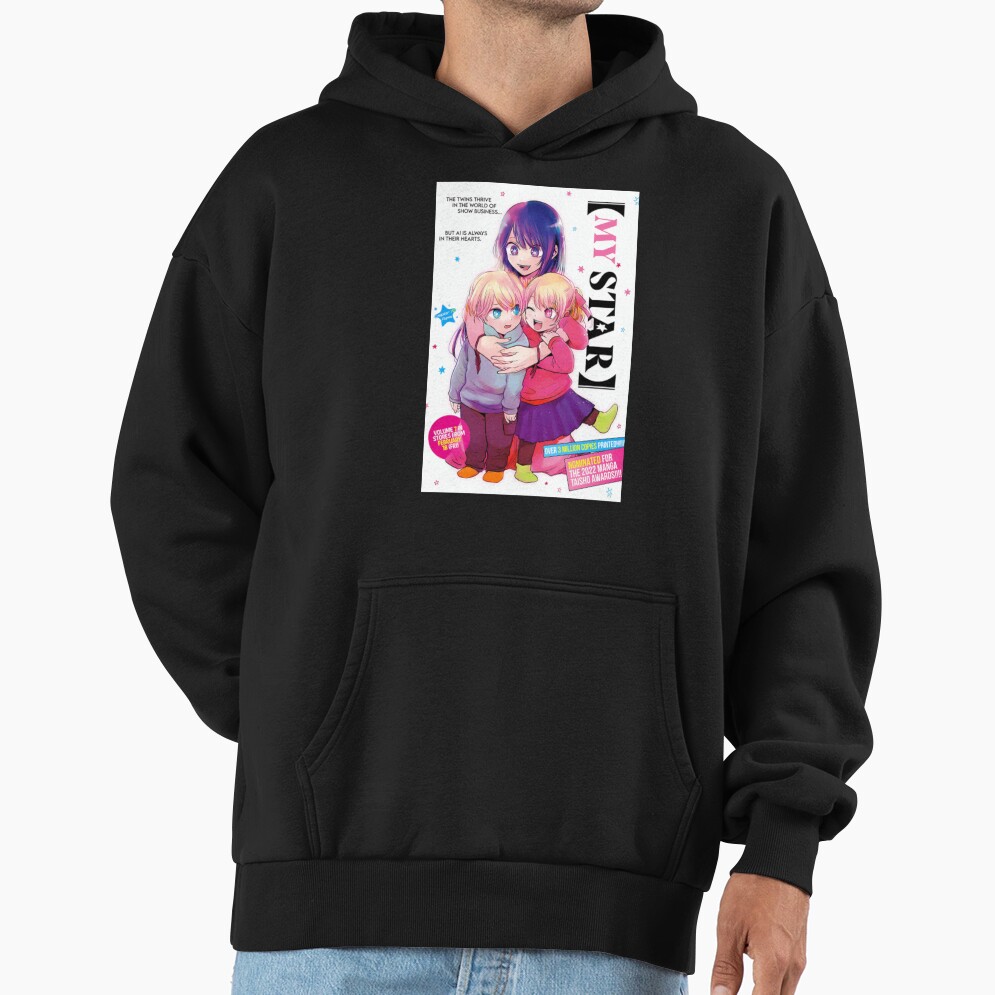 Oshi No Ko Anime Ai With Children Hoodie - Image 3