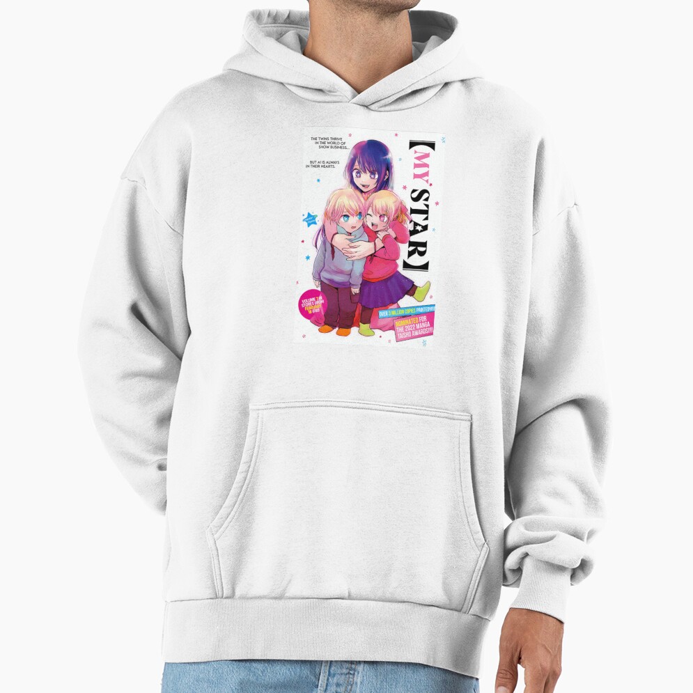 Oshi No Ko Anime Ai With Children Hoodie - Image 2
