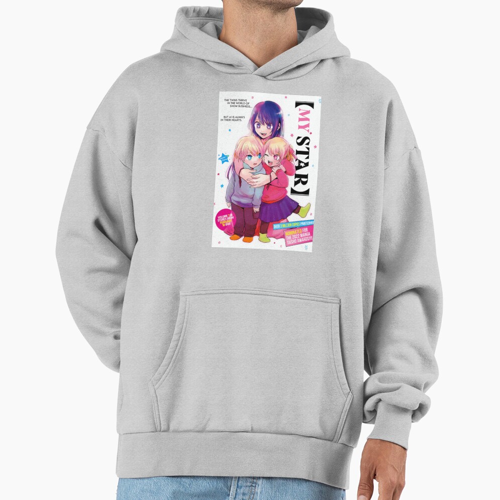 Oshi No Ko Anime Ai With Children Hoodie
