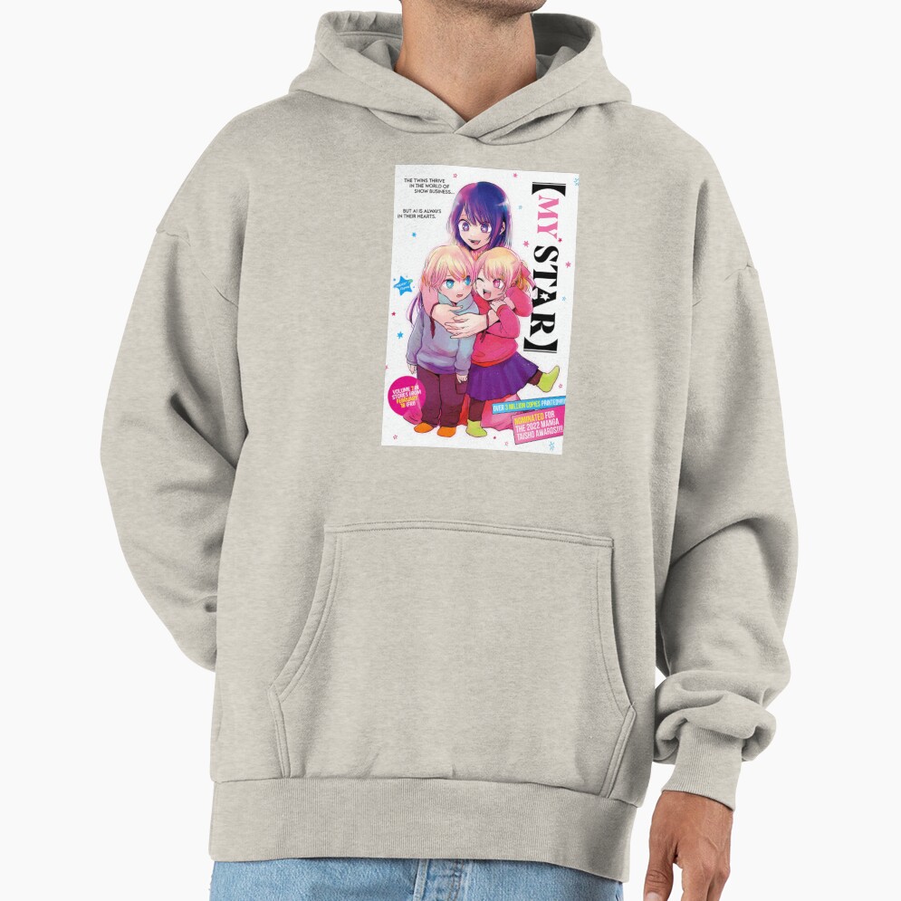 Oshi No Ko Anime Ai With Children Hoodie - Image 4