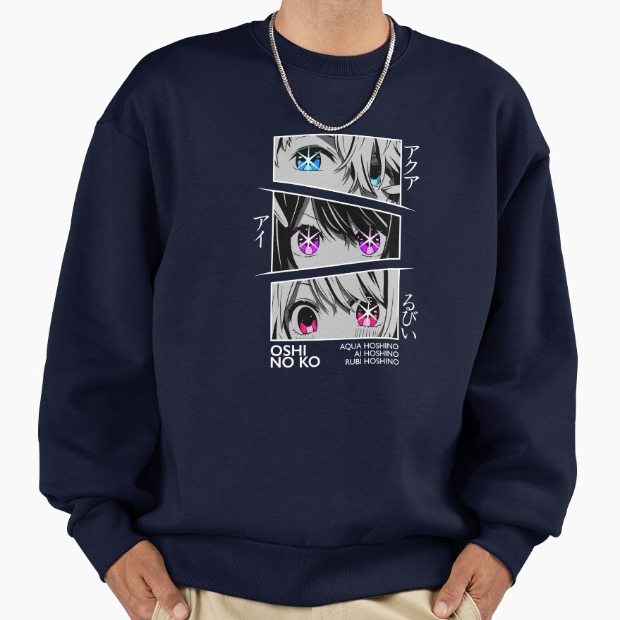 Oshi No Ko Eyes Sweatshirt - Image 5