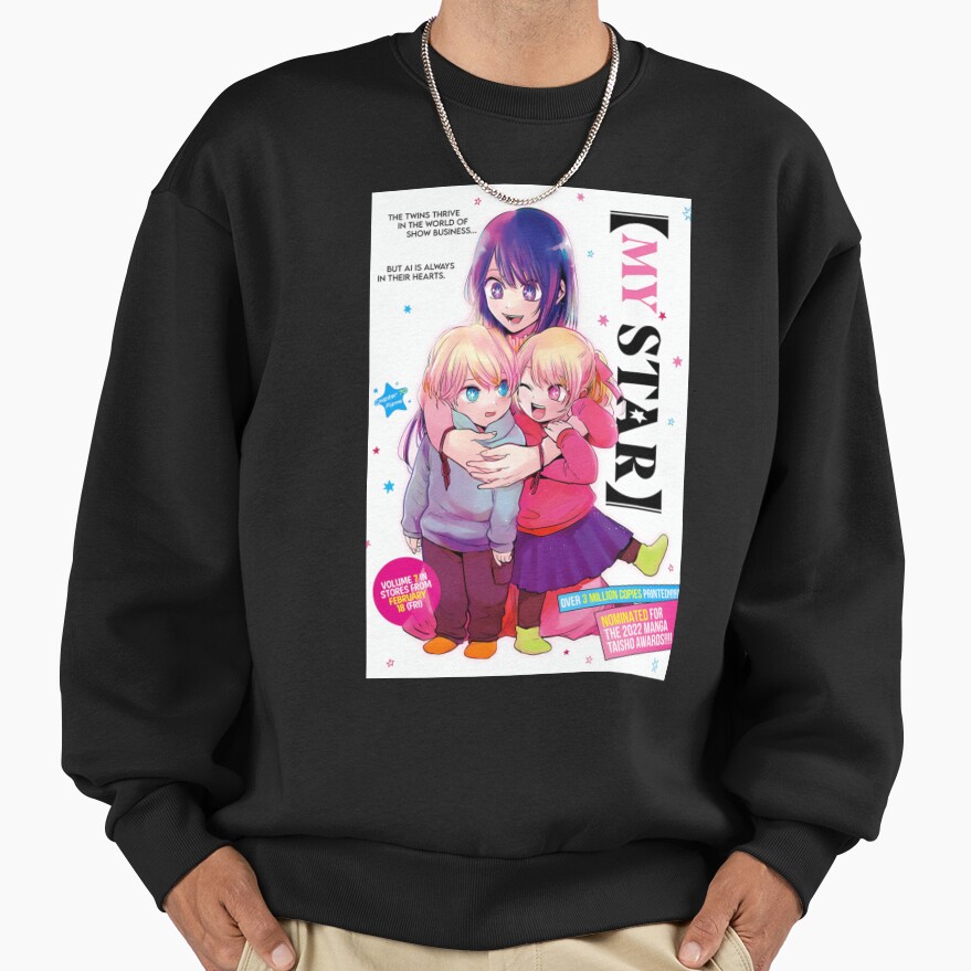 Oshi No Ko Anime Ai With Children Sweatshirt