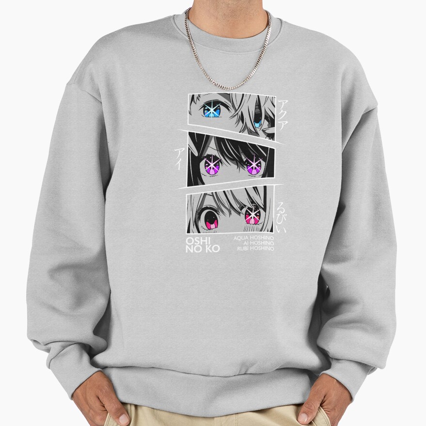 Oshi No Ko Eyes Sweatshirt - Image 4