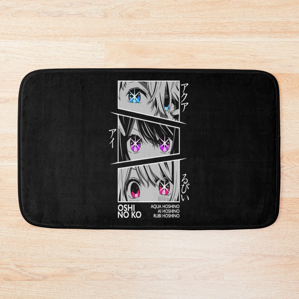 Oshi No Ko Eyes Bath Mat