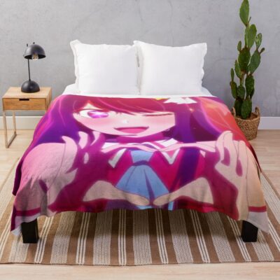 Oshi No Ko Hoshino Ai Throw Blanket
