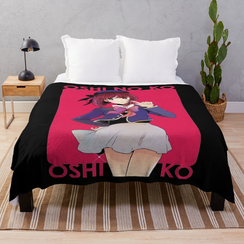 Oshi No Ko Arima Kana Throw Blanket
