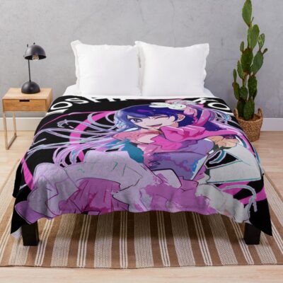Oshi No Ko Akane Throw Blanket