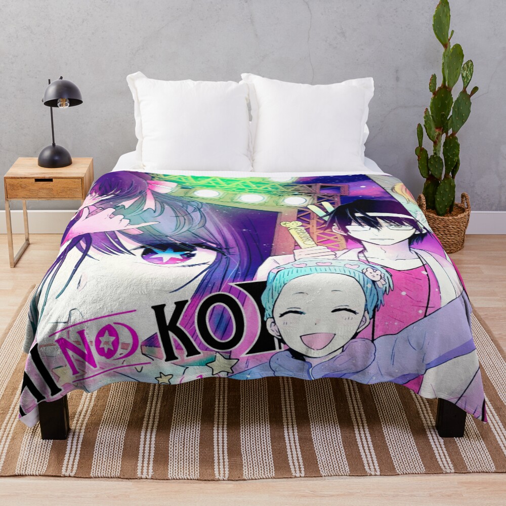 Oshi No Ko Funny People Throw Blanket
