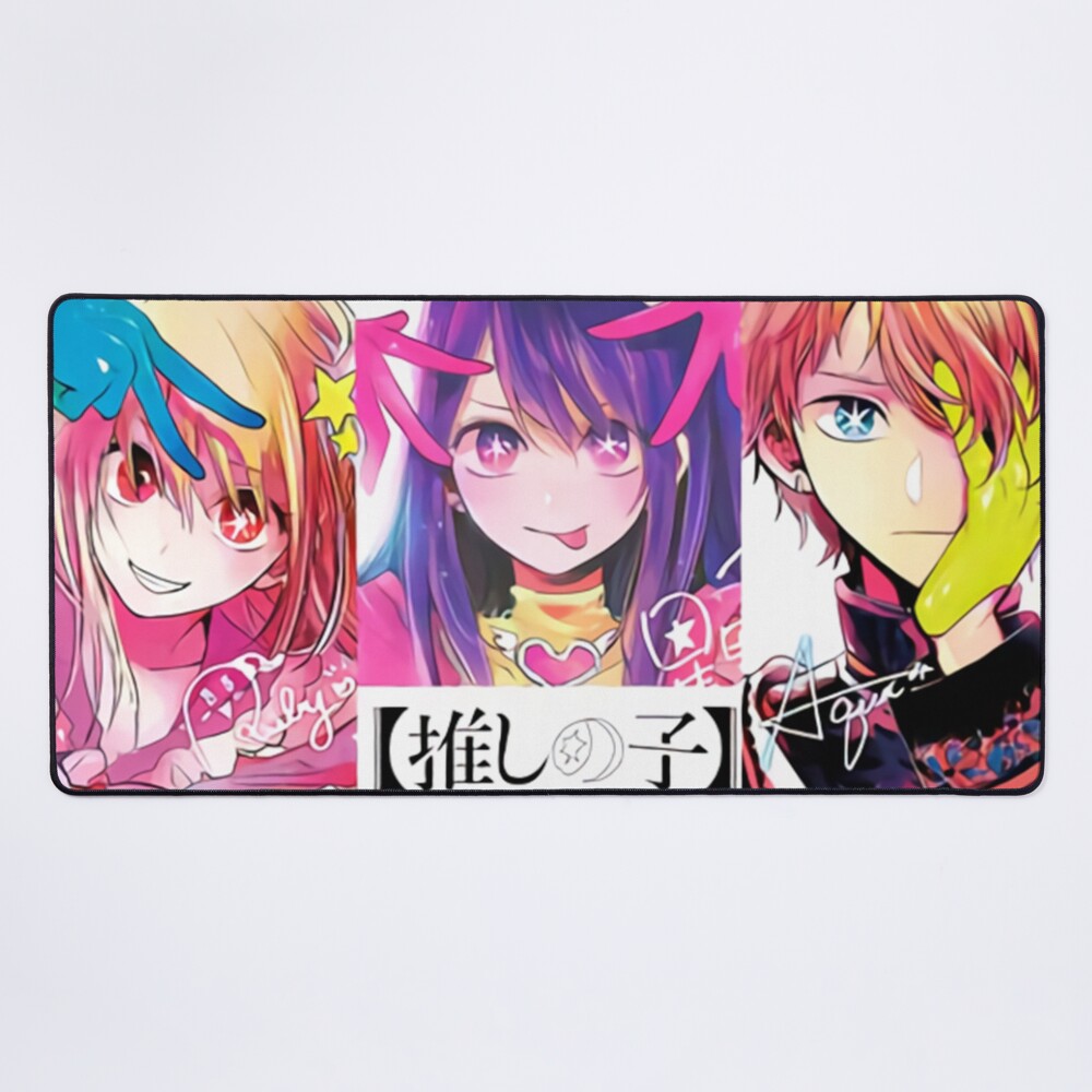 Oshi No Ko Poster Ai Ruby Aquamarine Hoshino Mouse Pad