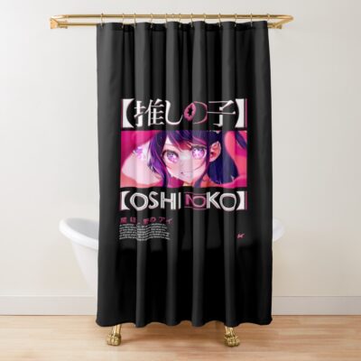 Ai Hoshino Oshi No Ko Shower Curtain