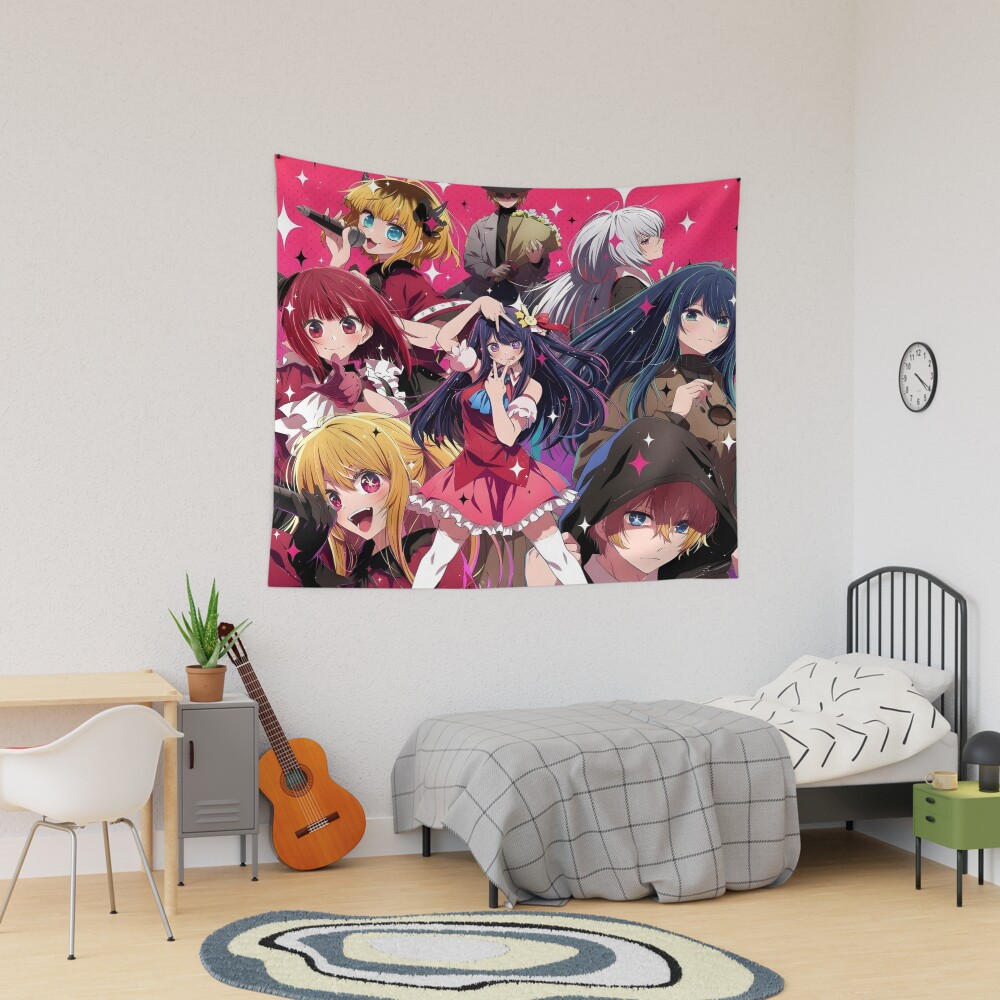 Oshi No Ko Member Tapestry