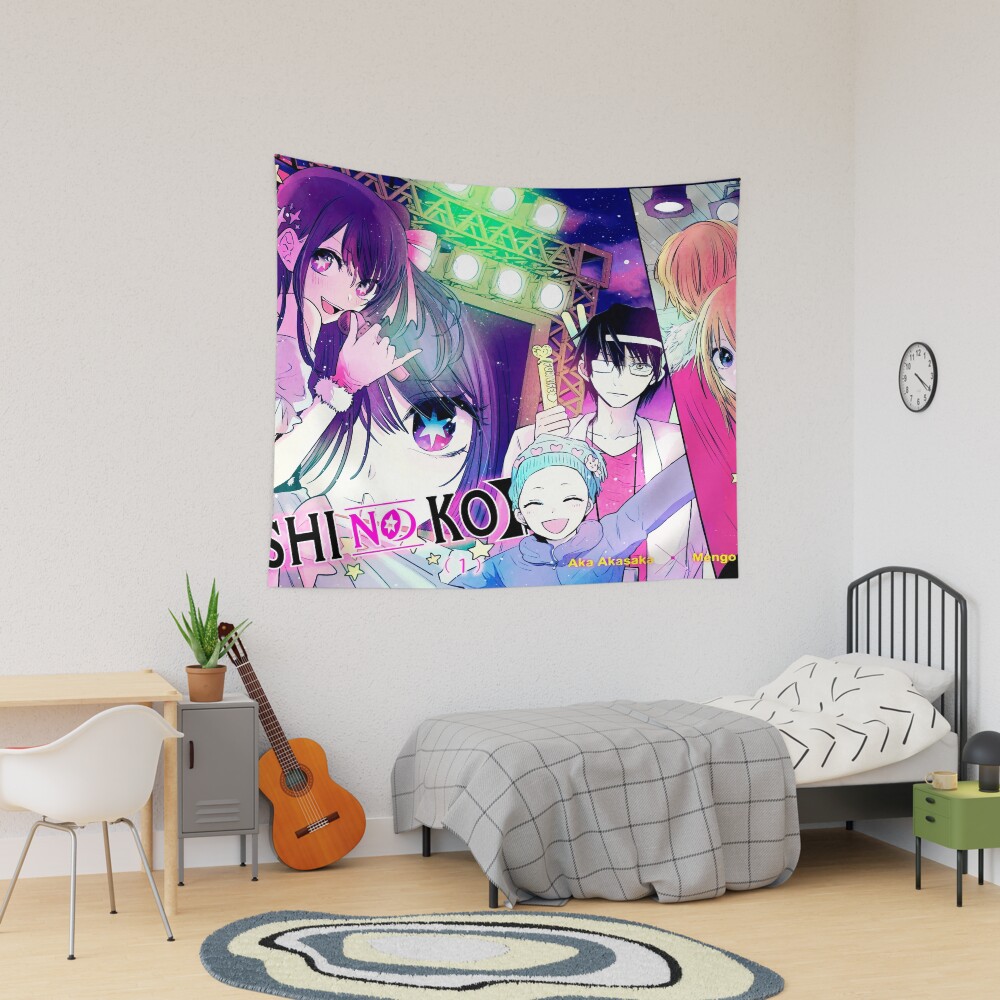 Oshi No Ko Funny People Tapestry