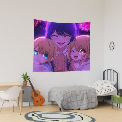 Oshi No Ko Fireworks Tapestry