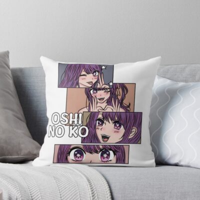 Oshi No Ko Anime Ai Classic Throw Pillow